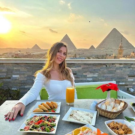 Flower Pyramids Inn Kafret el-Gabal Exterior foto