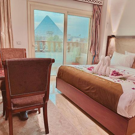 Flower Pyramids Inn Kafret el-Gabal Exterior foto