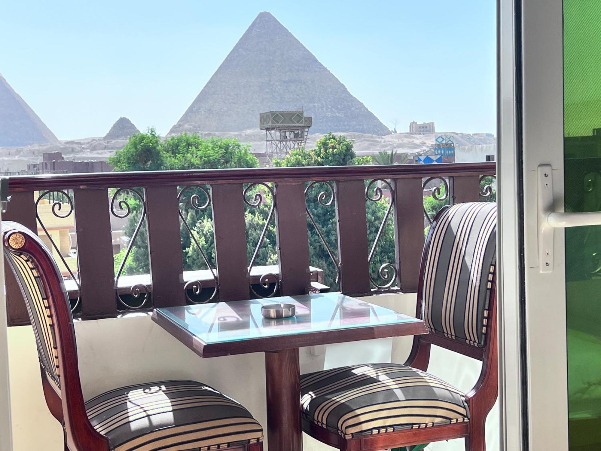 Flower Pyramids Inn Kafret el-Gabal Exterior foto