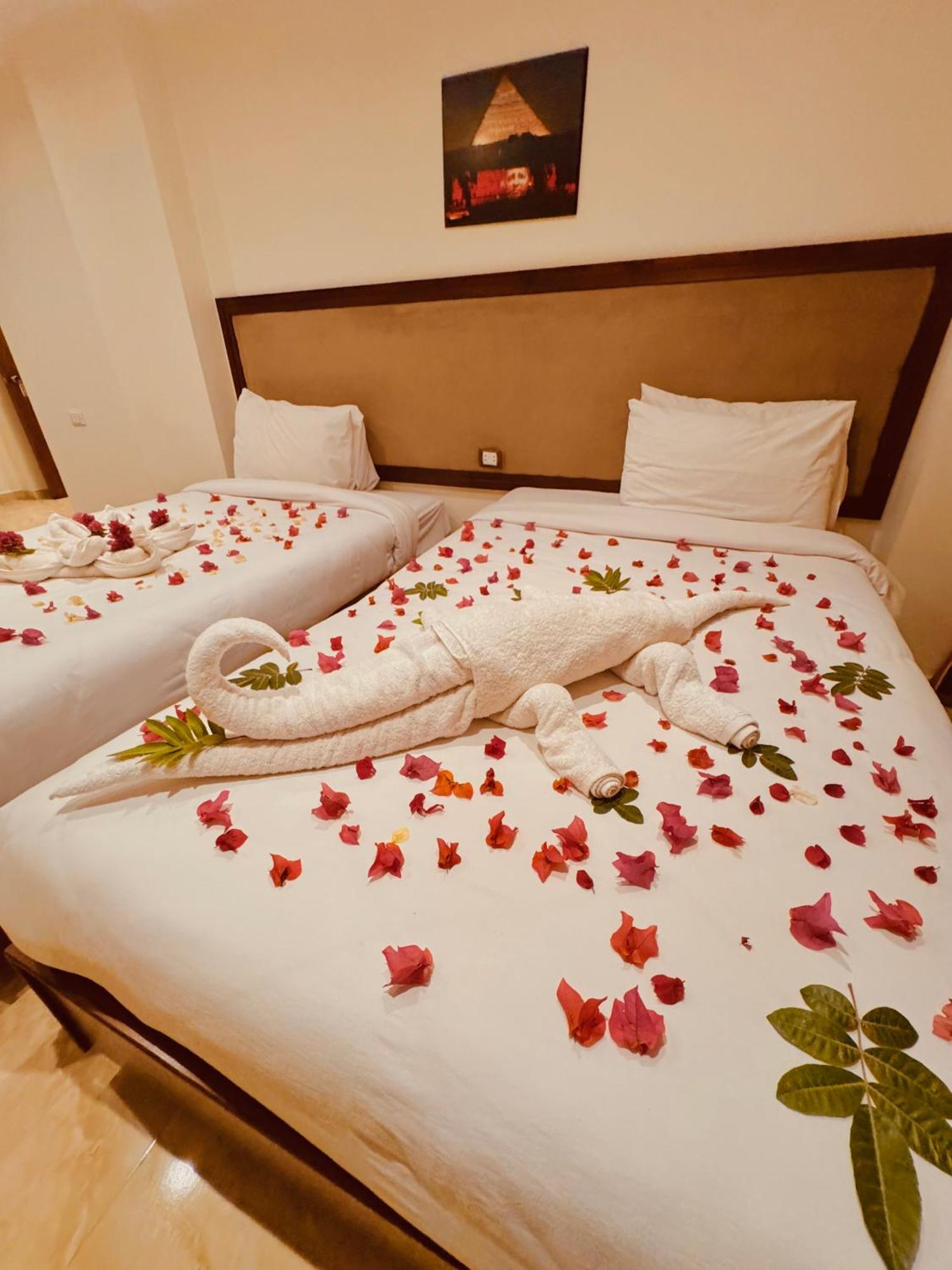 Flower Pyramids Inn Kafret el-Gabal Exterior foto