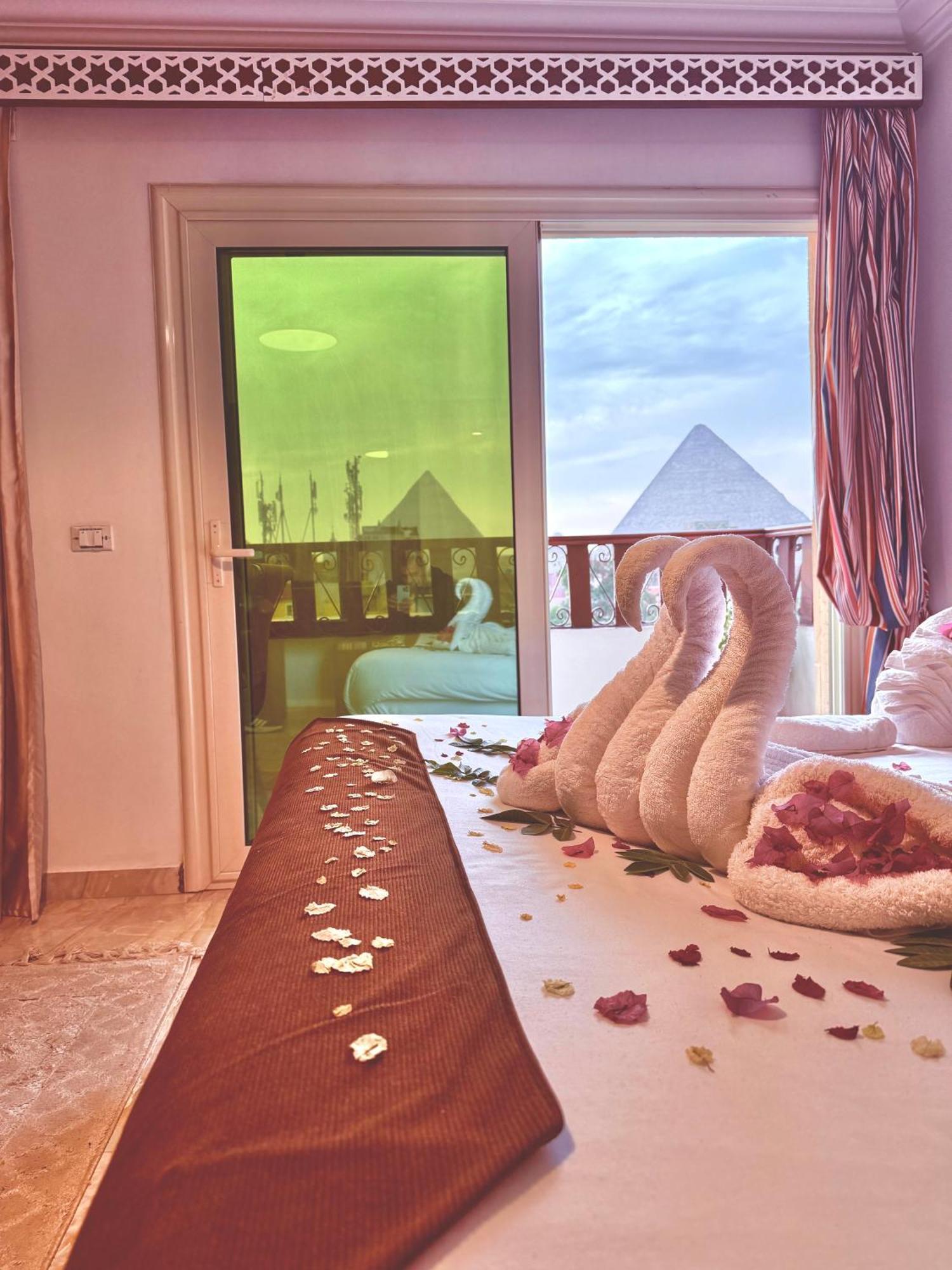 Flower Pyramids Inn Kafret el-Gabal Exterior foto