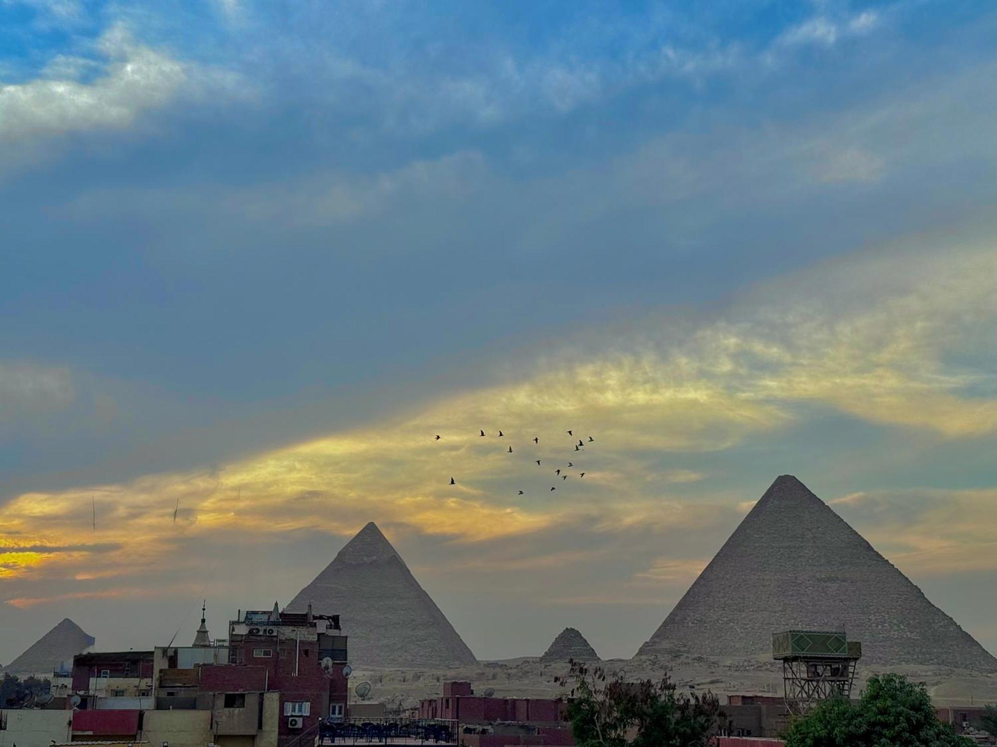 Flower Pyramids Inn Kafret el-Gabal Exterior foto